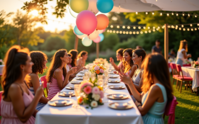 Les indispensables pour équiper une fête d’anniversaire avec la location de matériel de réception