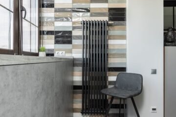 Radiateur vertical moderne quand le chauffage devient un élément déco