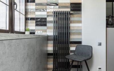 Radiateur vertical moderne quand le chauffage devient un élément déco